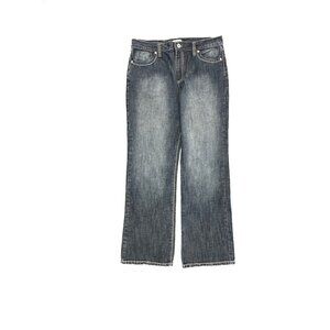 Mac & Jac Bootcut Women's size 12‎ Dark Wash Blue Denim Jeans